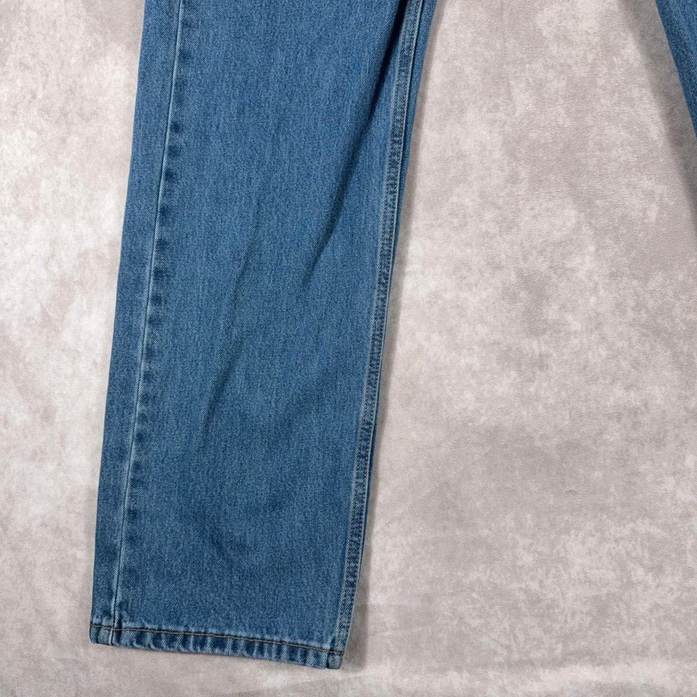 Levi's‎ 505 Regular Fit Straight Leg Denim Jeans W36 L32 Medium Wash Blue